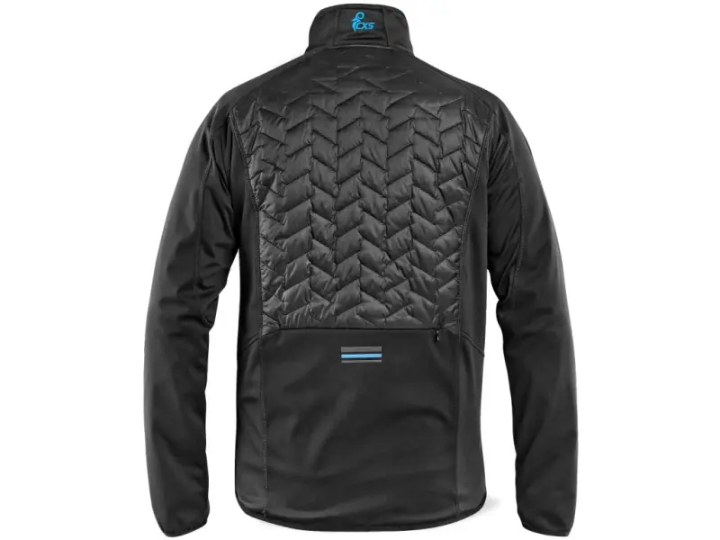 Bunda CXS LEONIS, pánská, černá s HV modro/červenými doplňky, vel. 3XL Bunda CXS LEONIS, pánská, černá s HV modro/červenými doplňky, vel. 3XL