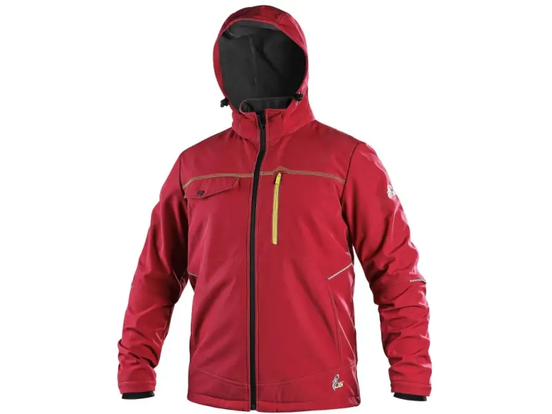 Bunda CXS STRETCH, pánská, softshell, červená, vel. L Bunda CXS STRETCH, pánská, softshell, červená, vel. L