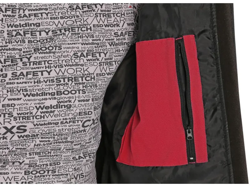 Bunda CXS STRETCH, pánská, softshell, červená, vel. XL Bunda CXS STRETCH, pánská, softshell, červená, vel. XL