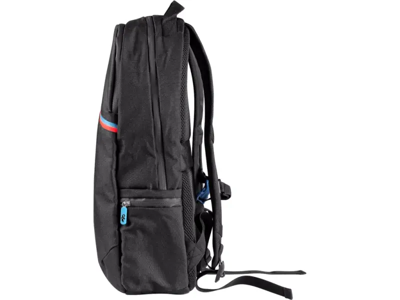 Batoh CXS LEONIS, černý s modro/červenými doplňky Batoh CXS LEONIS, černý s modro/červenými doplňky