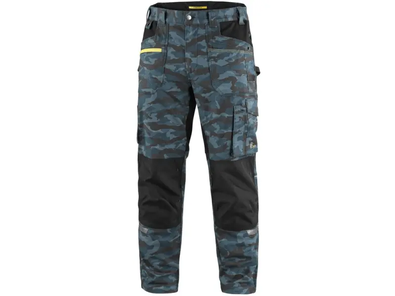 Kalhoty CXS STRETCH, pánské, maskáčové modré, vel. 62